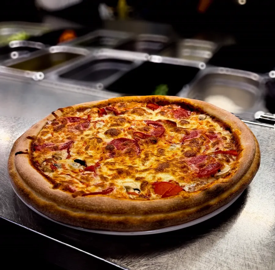 Pizza i Dalby från Viking Pizzeria